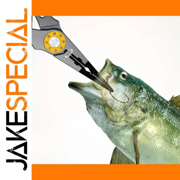 Multifunctional Fishing Pliers with Hook Remover