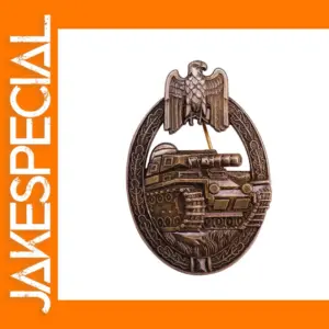 Vintage German 1957 Armoured Tank Brooch