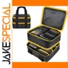 Dewalt/Milwaukee Battery Storage Bag with Dividers