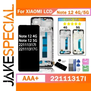 6.67 inches LCD Screen for Xiaomi Redmi Note 12 4G/5G