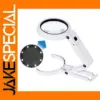 LED Handheld Magnifying Glass with Stand