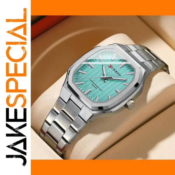 Luxury Quartz Men's Watch with Luminous Features