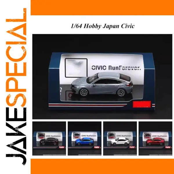 1/64 Civic Sport Alloy Car Model Toy