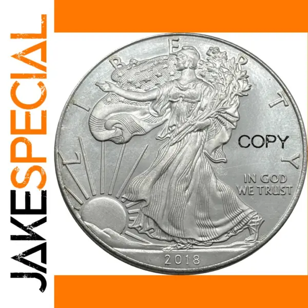 Liberty Silver Plated Commemorative Coin 2018