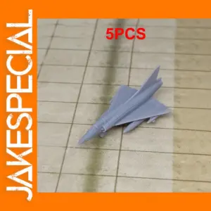 5PCS Mirage III Fighter Aircraft Model Set