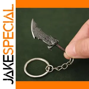God of War Blade of Chaos Keychain Metal