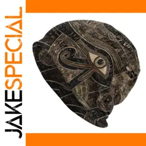 Egyptian Goddess Beanie Hat for Adults