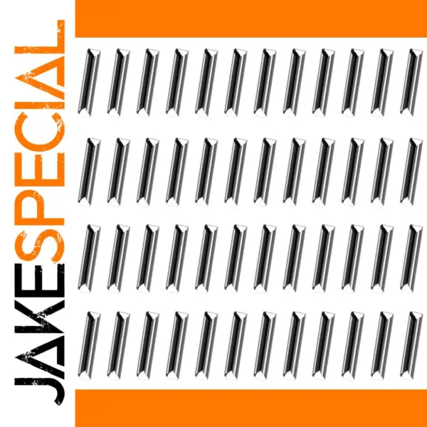 50pcs HO Scale Track Rail Joiners