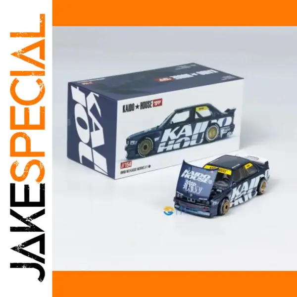 KAIDO×MINIGT 1:64 M3 E30 GT Alloy Car Model
