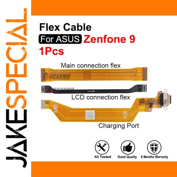 Asus Zenfone 9 Charging Port Flex Replacement