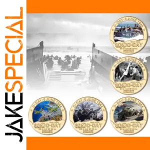 Normandy 80th Anniversary Gold Replica Coin