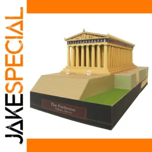 DIY Greek Parthenon Paper Model Kit