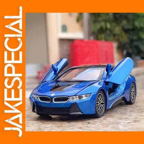 1:32 BMW I8 Diecast Supercar Model Toy