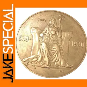 1930 Iceland 2 Kronur Replica Coin Token