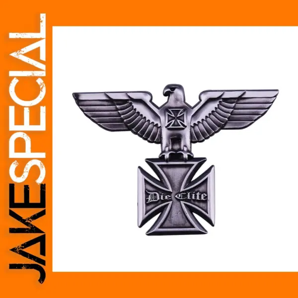 German Eagle Cross Medal Brooch 30mm