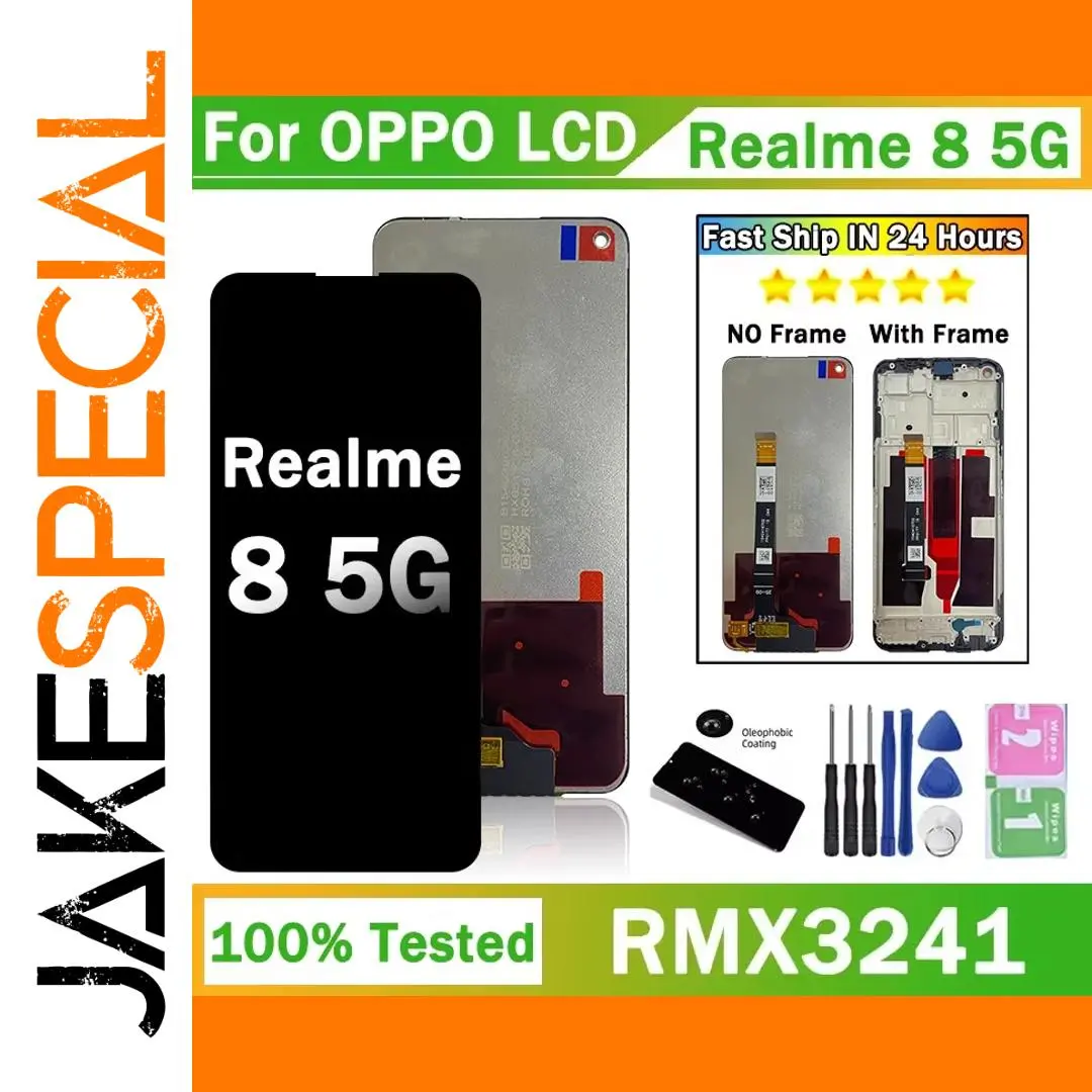 6.5 inches LCD Screen for Oppo Realme 8 5G RMX3241 1 6.5 inches LCD Screen for Oppo Realme 8 5G RMX3241