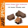 Eastern Europe Architecture 1/72 Wooden Model Set