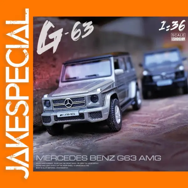 1:36 Mercedes-Benz G63 Diecast Model Car