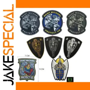 Saint Michael Angel Morale Patch for Backpack