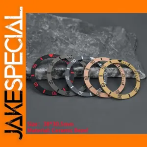 38mm Ceramic Bezel Insert for Rolex Watches