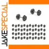 24pcs N Scale Metal Wheelsets for Model Trains