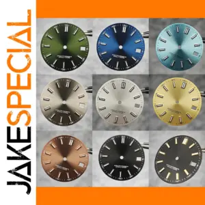NH35 Watch Dial 28.5mm Blue Green Luminous