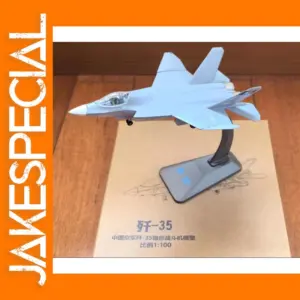 1:100 Scale J-35 Stealth Fighter Model
