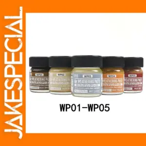 Mr Hobby Weathering Paint WP01-WP05 Set