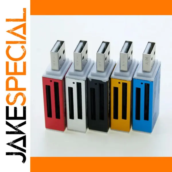 Multifunctional USB 2.0 Card Reader 4-in-1