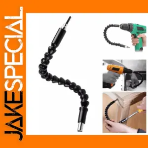 Black 300mm Universal Soft Shaft Screwdriver