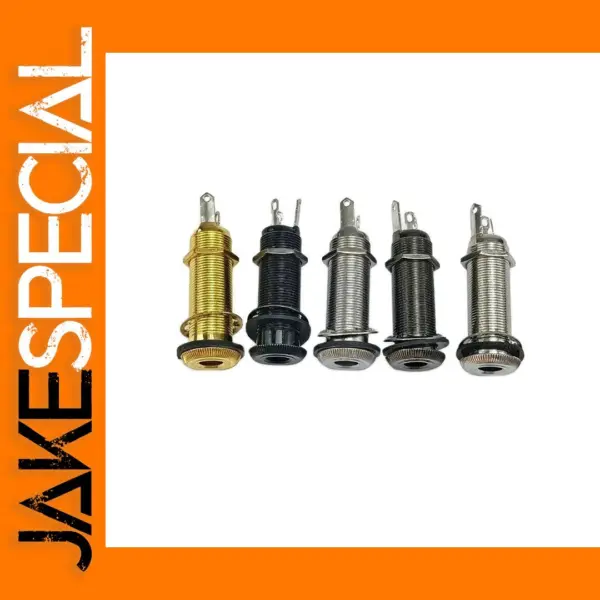 10pcs 1/4 Inch Jack Sockets for Guitar Bass