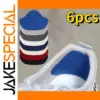 6-Pack Sports Shoe Heel Repair Stickers