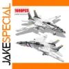 1600PCS F14 Tomcat Fighter Model Building Set