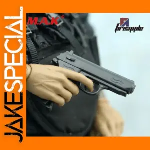 1:6 Scale PPK Pistol for 12 Inch Figures