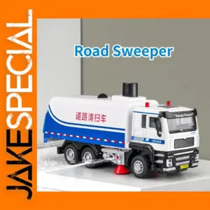 1/50 Alloy Road Sweeper Diecast Model Truck