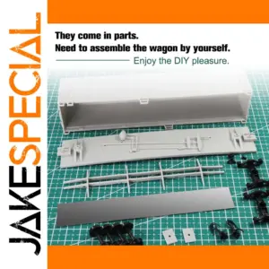 Evemodel HO Scale 50' Steel Reefer Kit for Model Railway