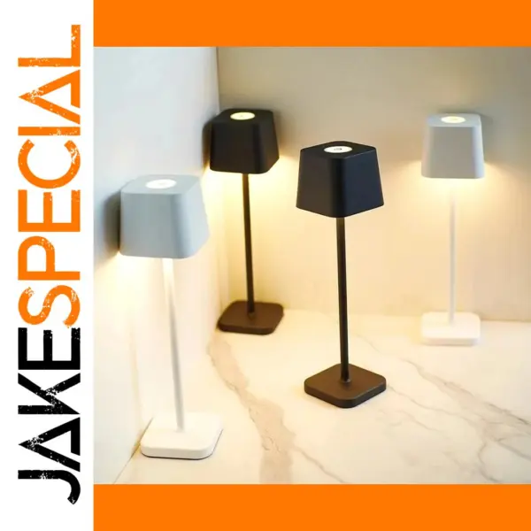 Aluminum Alloy Touch Sensor Table Lamp