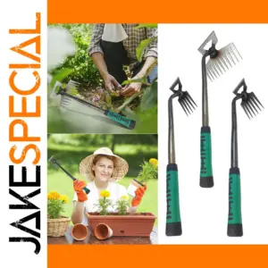 Manganese Steel Hand Weeder Tool - 5/6/11 Tines