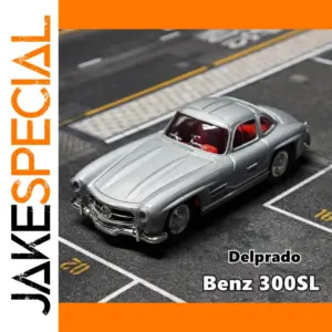 Delprado 1/43 Mercedes 300SL Alloy Car Model Collection