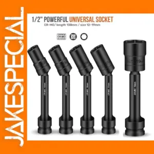 1/2 Inch Drive Hex Socket Adapter 12-19mm