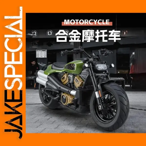 1:12 Diecast Metal Harley SPORTSTER S Model
