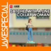 1:64 Scale Miniature Woman with Satchel