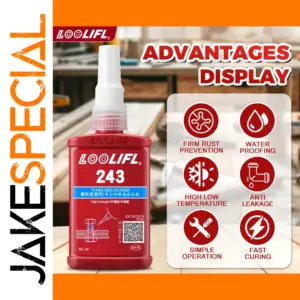 243 Medium Strength Threadlockers for Metal Components