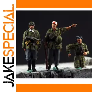 1:72 Scale Resin Soldier Figures Set of 3