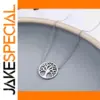 Tree of Life Stainless Steel Pendant Necklace