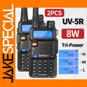 Baofeng UV-5R Dual Band Walkie Talkie Set