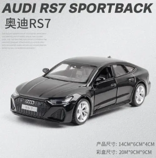 1:32 Audi RS6 RS7 Diecast Alloy Car Model 18 1:32 Audi RS6 RS7 Diecast Alloy Car Model - Image 18