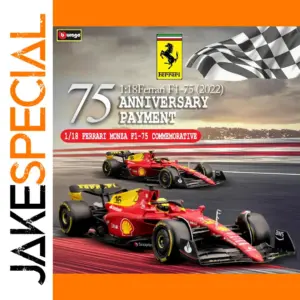 Bburago 1:18 Ferrari F1-75 Diecast Model Car