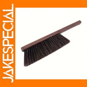 Wooden Dust Removal Brush with Soft Bristles
