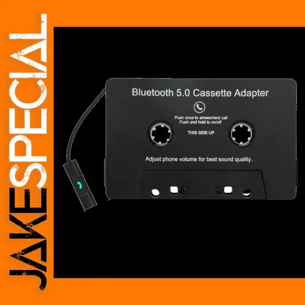 Bluetooth 5.0 Cassette Adapter for Car Audio